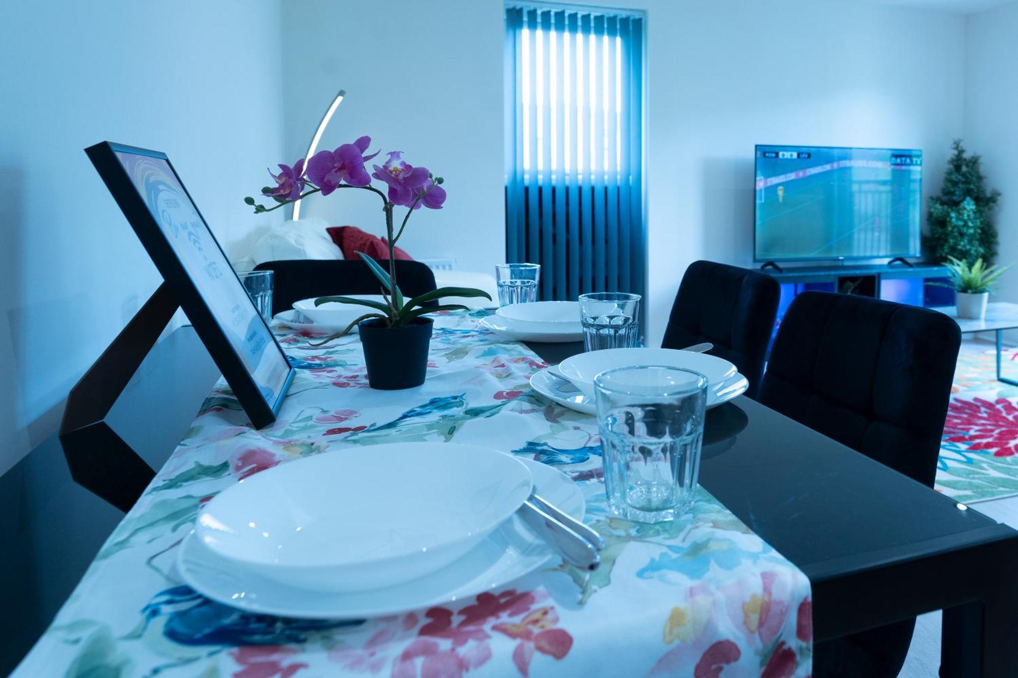 Luxury Ground Floor 2 Bedroom Apartment Free Wifi & Parking Sheffield Exterior photo